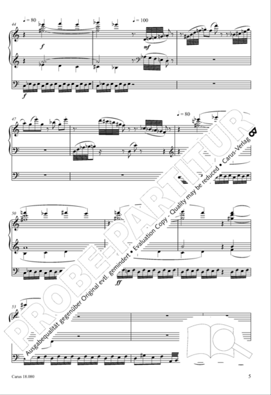 Toccatina e Fughetta Organ scores gallery preview page 6