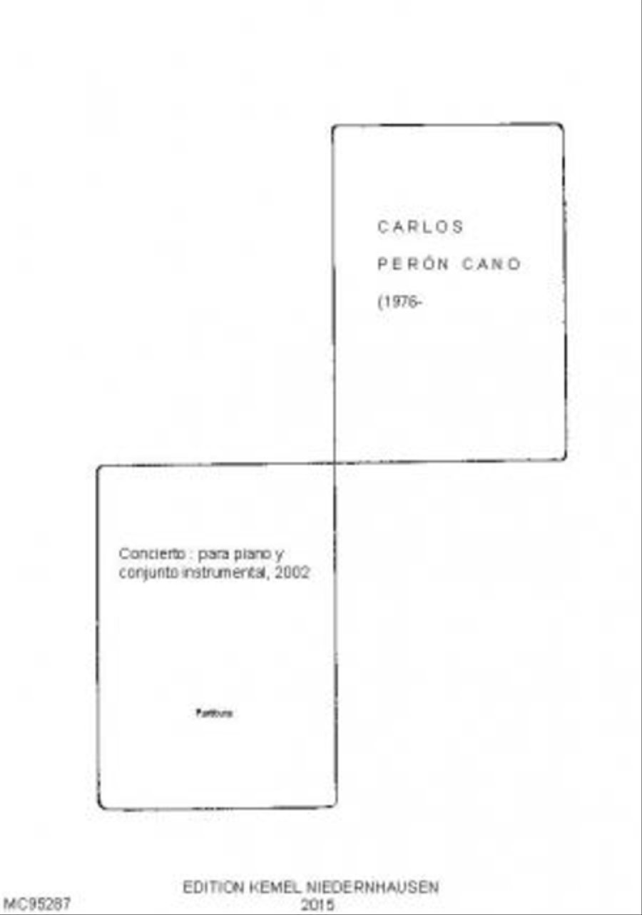 Concierto Concierto Piano scores gallery preview page 1