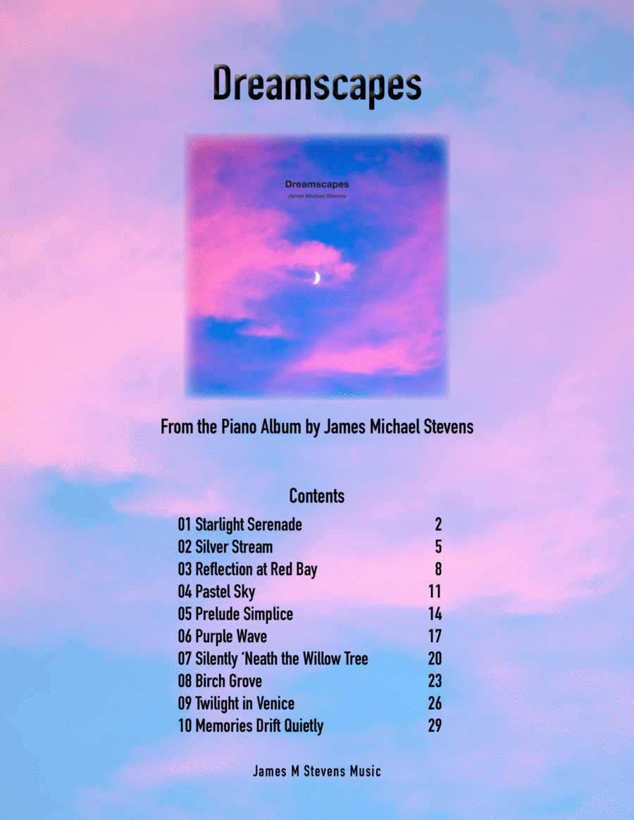Dreamscapes Piano Book Dreamscapes Piano Book Piano Solo scores gallery preview page 1