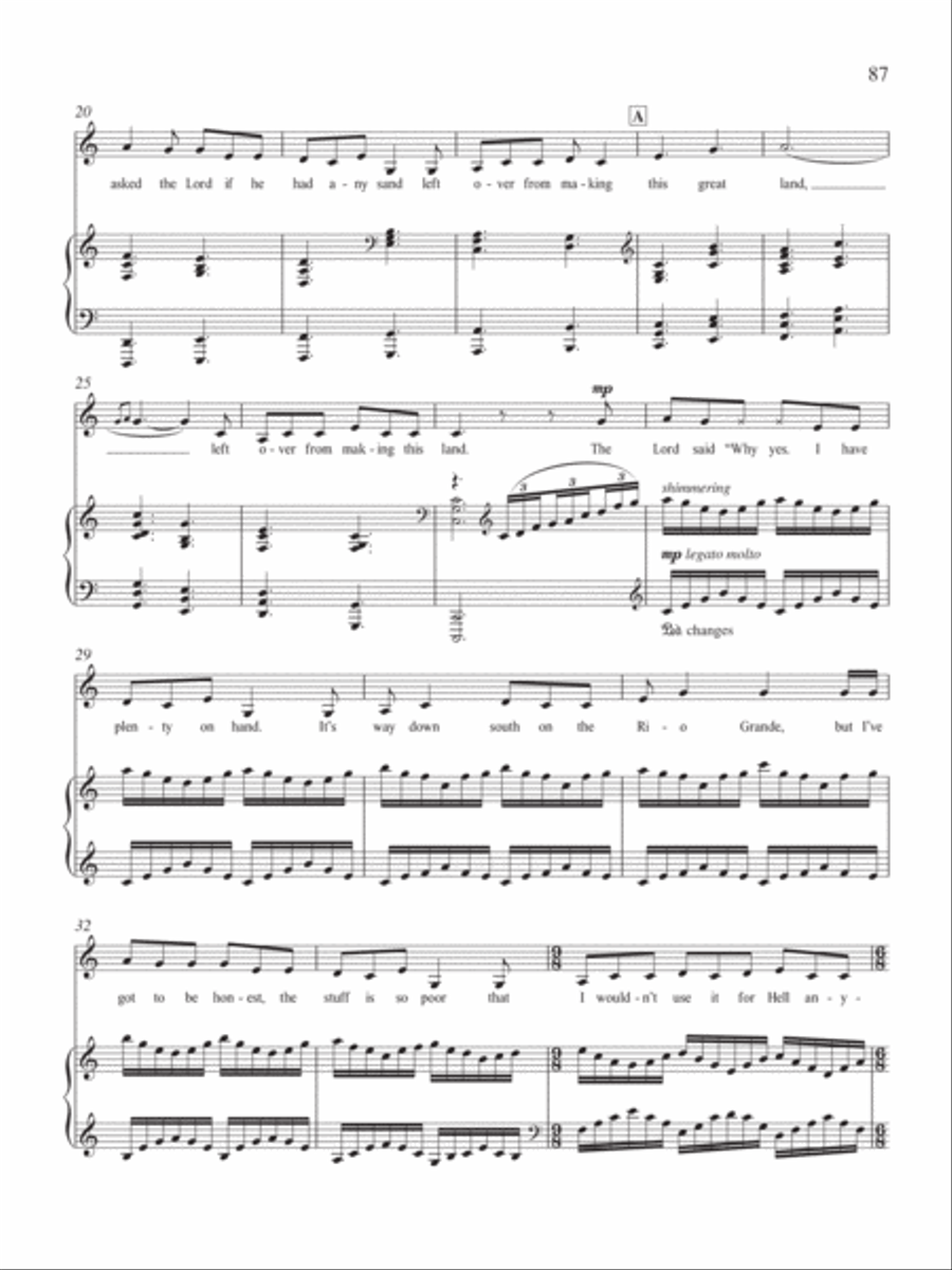 Hell in Texas Low Voice scores gallery preview page 6