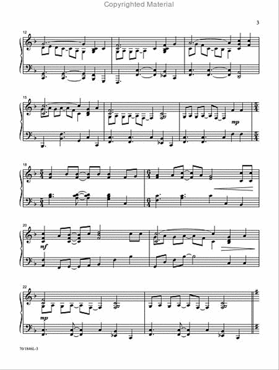 We've a Story to Tell We've a Story to Tell Piano Solo scores gallery preview page 3