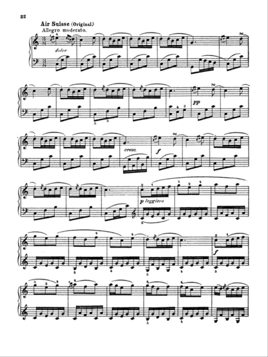 Clementi: Six Sonatinas, Op. 36, No. 5 Piano Solo scores gallery preview page 4