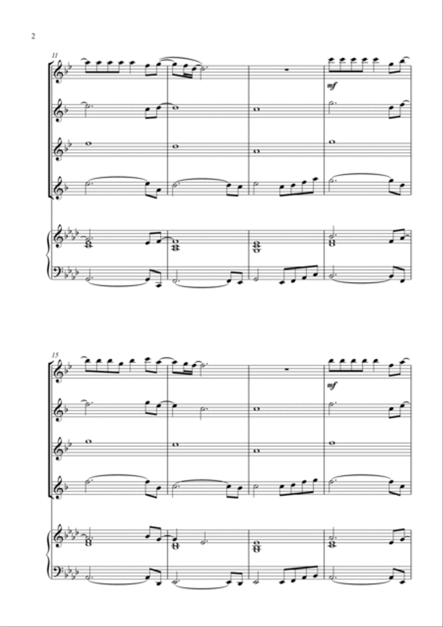 Take My Breath Away (love Theme) Tenor Saxophone scores gallery preview page 2