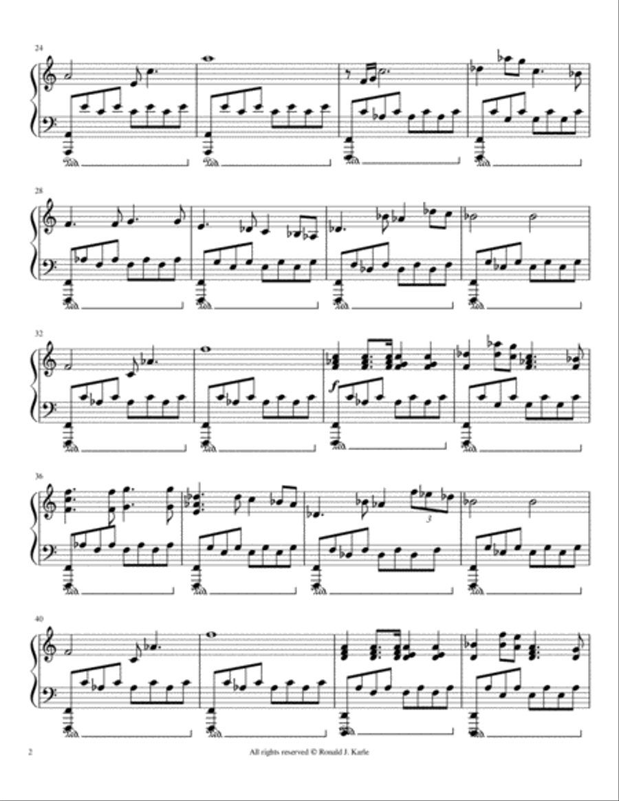 Nocturne #203 Piano Method scores gallery preview page 2