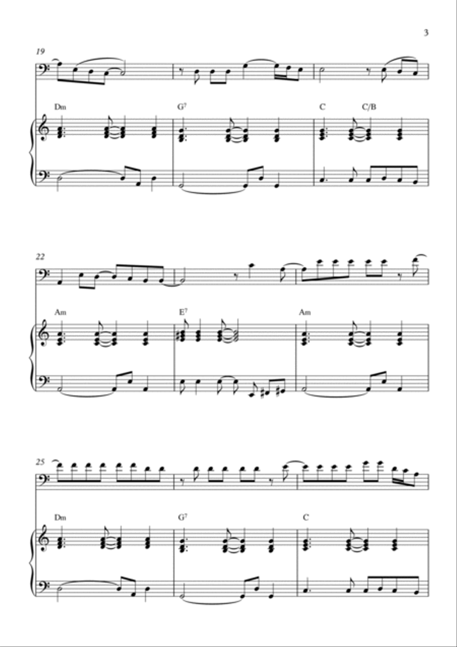 Flowers Piano scores gallery preview page 3