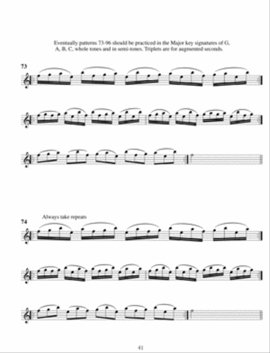 Speed-Reading for Violin Violin scores gallery preview page 2
