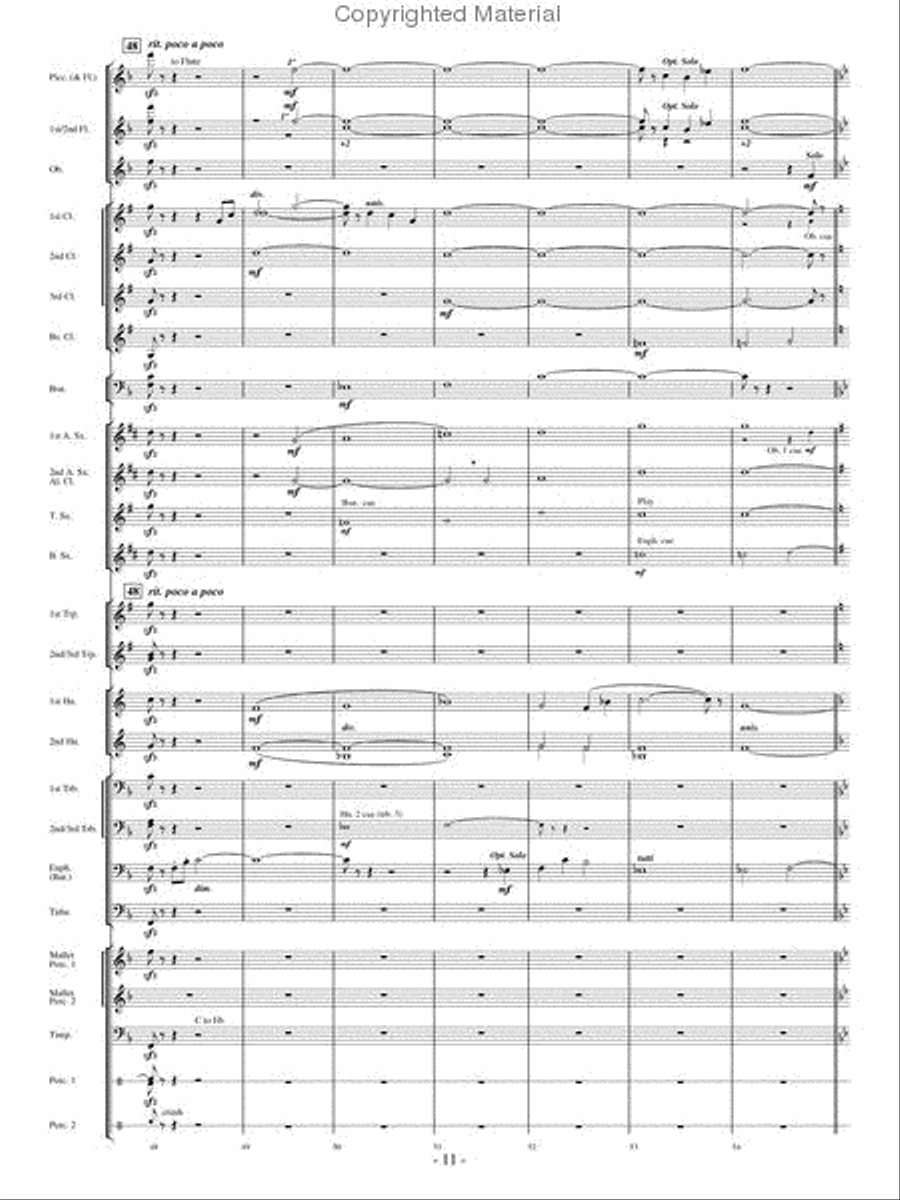 High Country Celebration High Country Celebration Concert Band scores gallery preview page 10