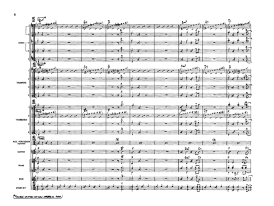 Fire & Brimstone Fire & Brimstone Jazz Ensemble scores gallery preview page 6