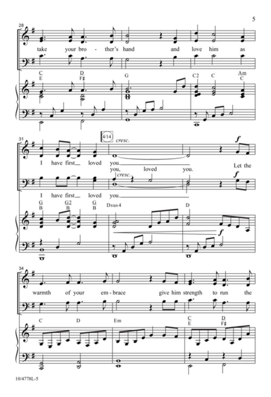 Evidence of Grace 4-Part scores gallery preview page 5