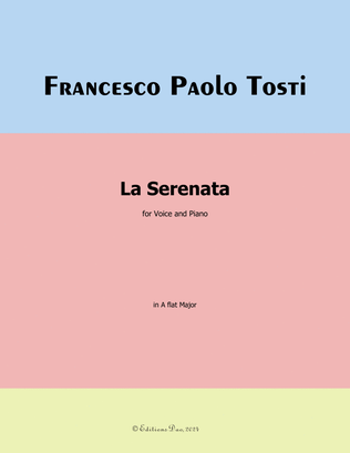 La Serenata, by Tosti, in A flat Major