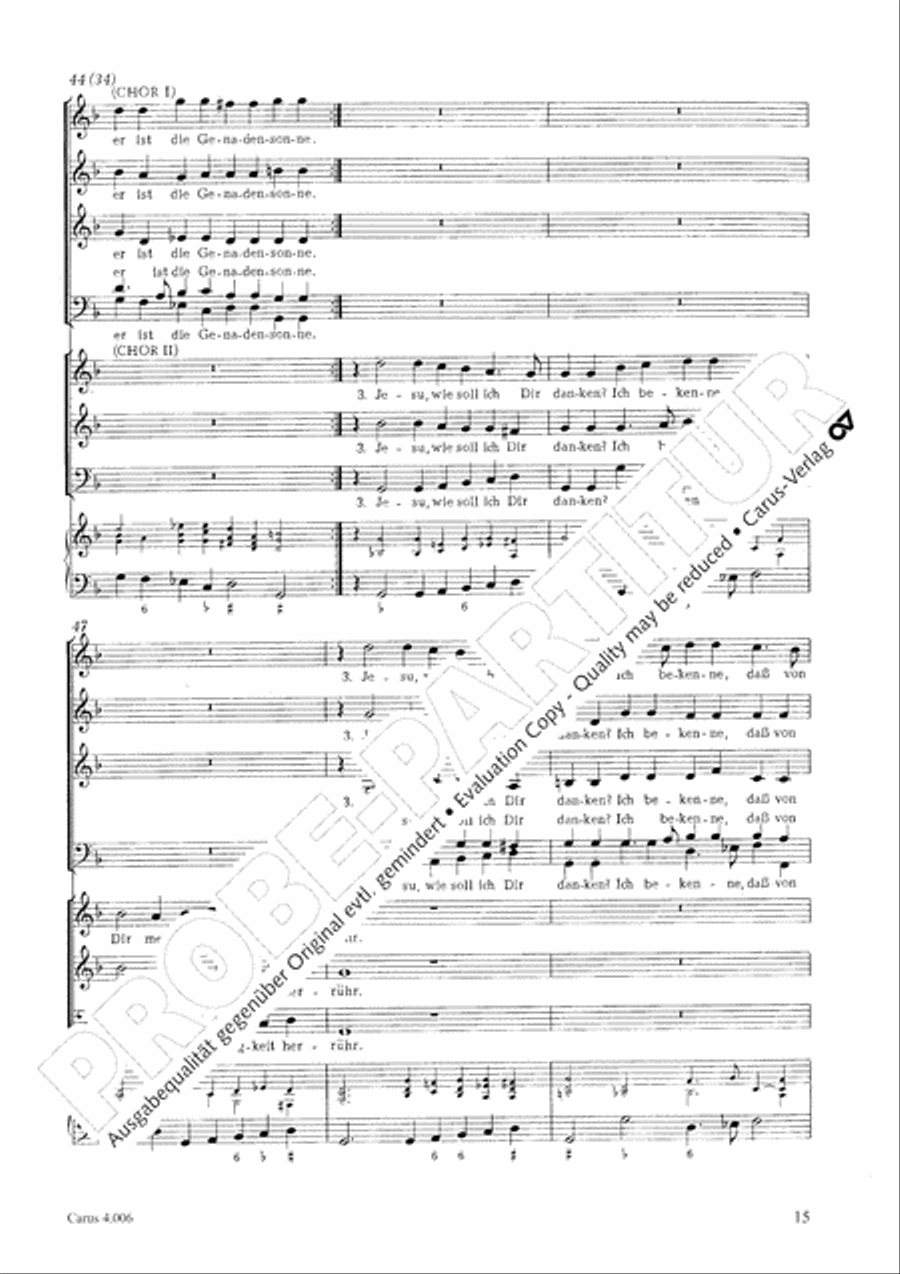 Ten motets Choir scores gallery preview page 17