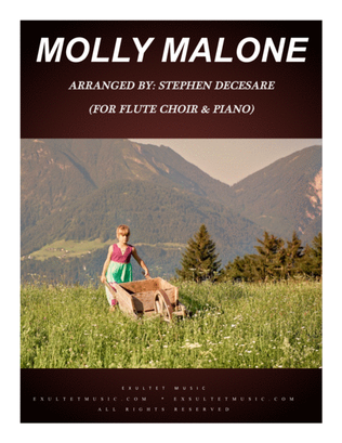 Molly Malone (for Flute Choir and Piano)