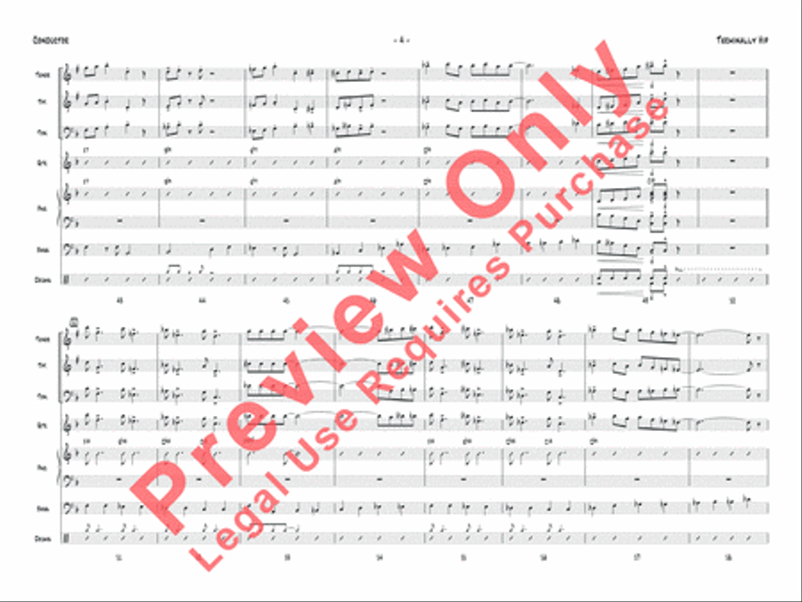 Terminally Hip Terminally Hip Jazz Ensemble scores gallery preview page 17