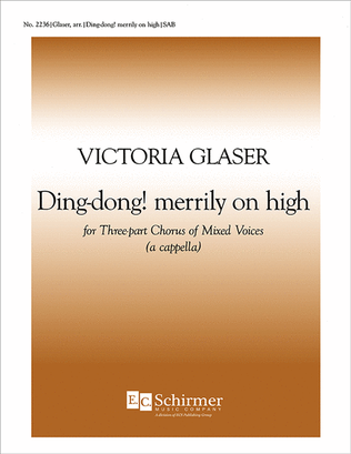 Book cover for Ding-Dong! Merrily on High