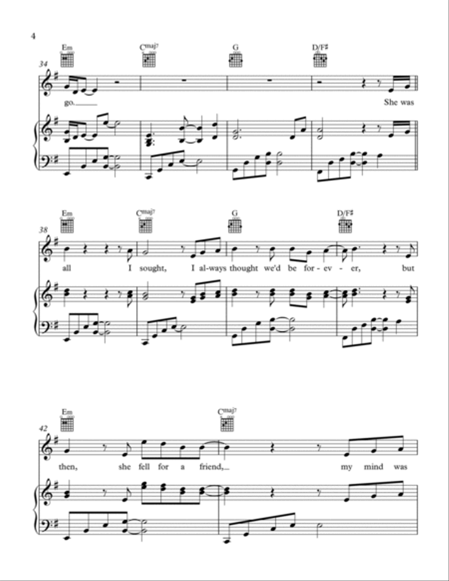 Remember To Go Voice scores gallery preview page 5