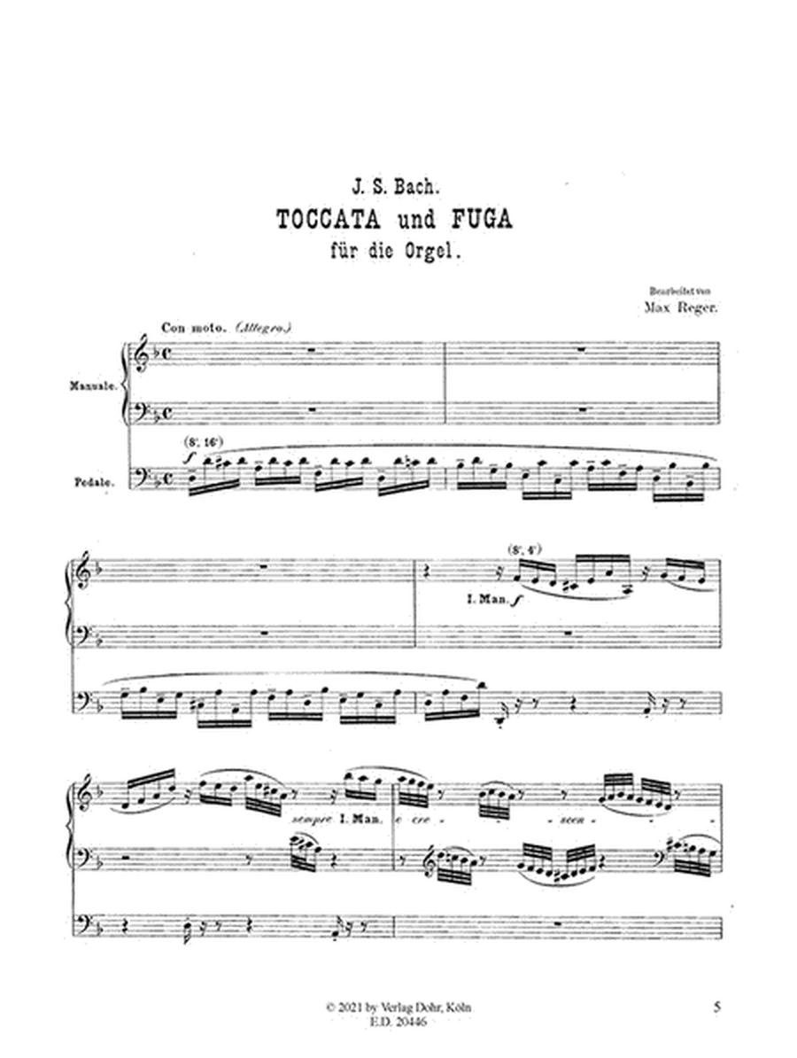 Klavierwerke, Heft 1 (für Orgel)