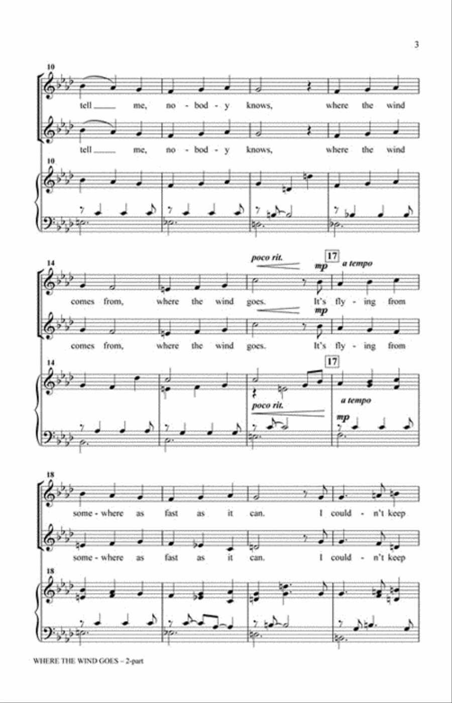 Where the Wind Goes 2-Part scores gallery preview page 3