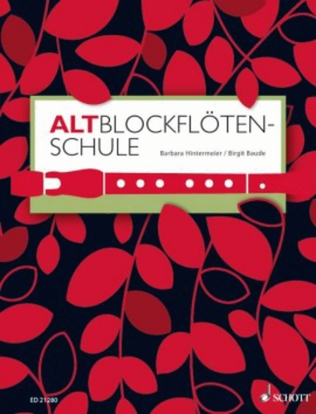 Book cover for Altblockflötenschule
