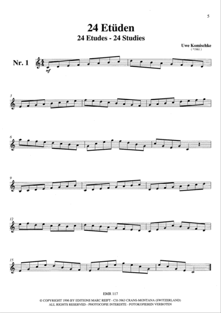 <br>Sheet music extract
