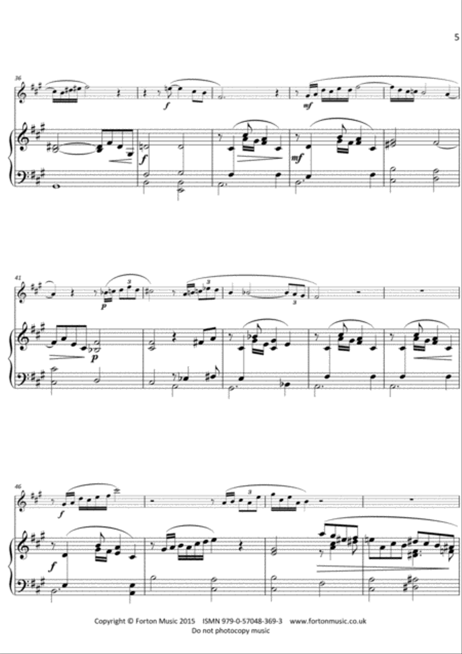 Nocturne Oboe scores gallery preview page 5