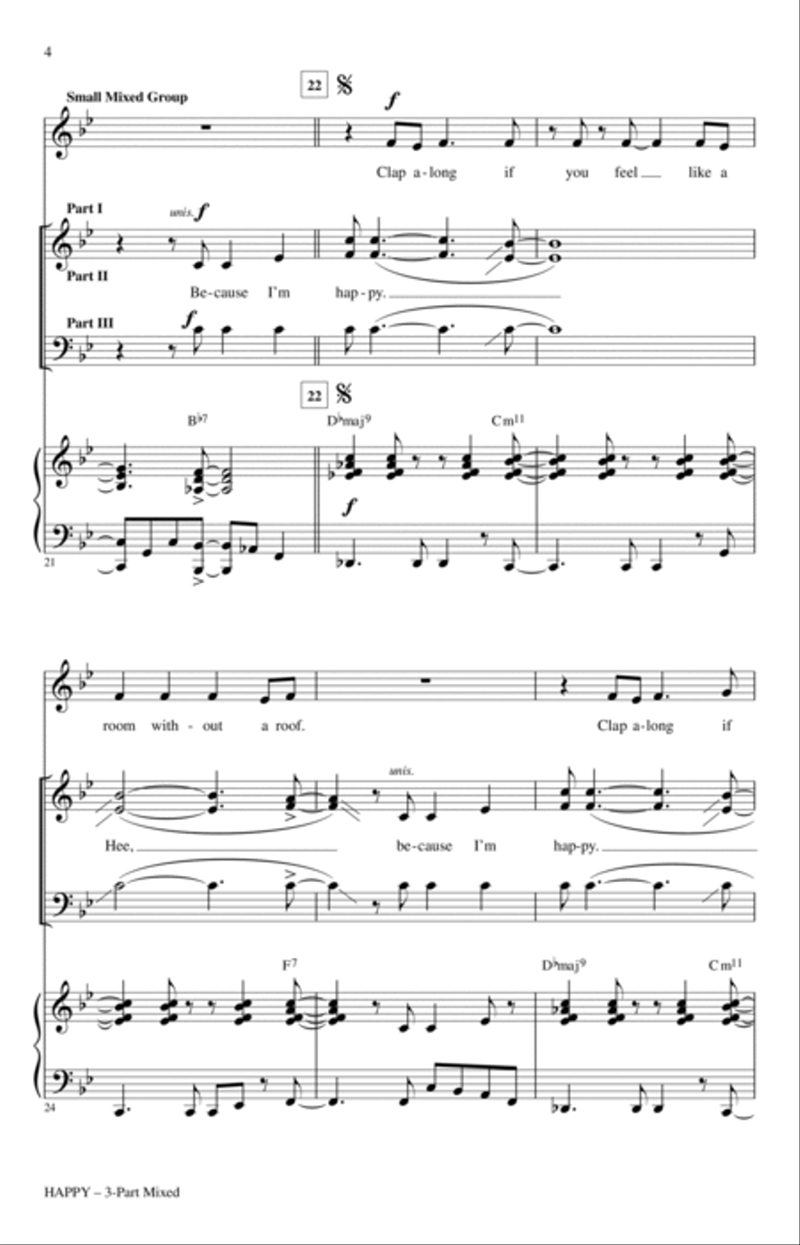 Happy 3-Part scores gallery preview page 3