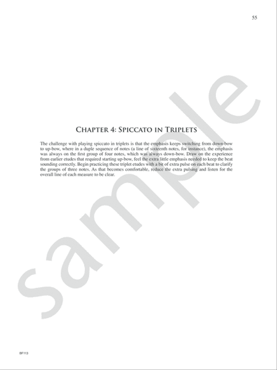 Mastering the Bow (Part 2: Spiccato) Double Bass scores gallery preview page 12