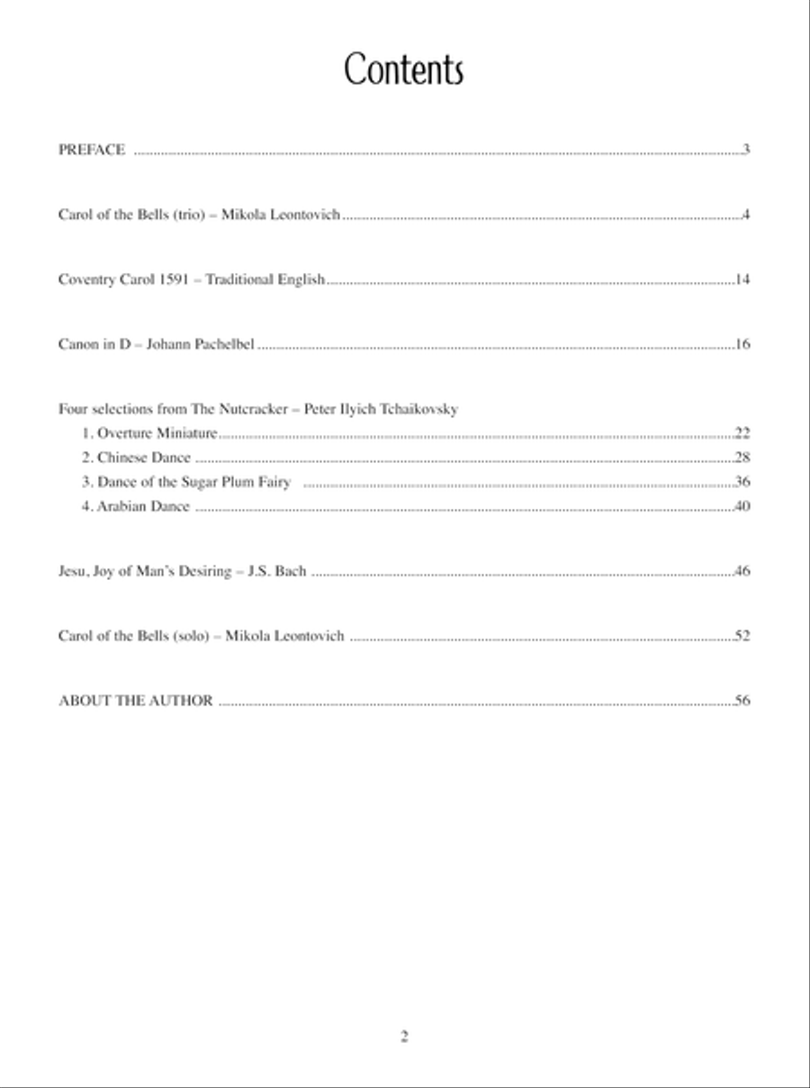 Christmas Music for Electric Guitar Electric Guitar scores gallery preview page 3