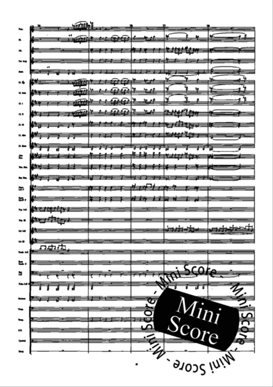 Mars, The Bringer Of War Concert Band scores gallery preview page 16