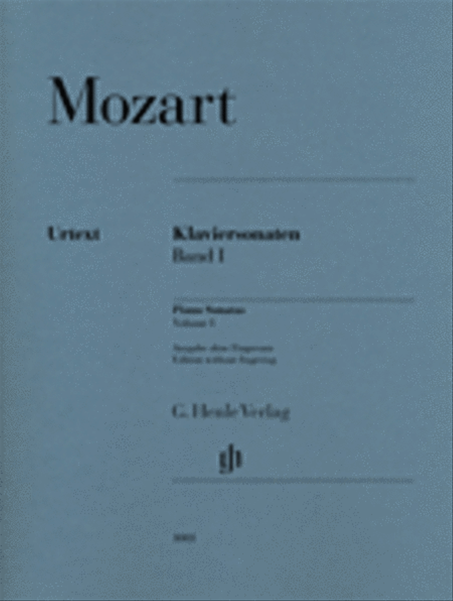 Piano Sonatas Volume 1 Piano Sonatas Volume 1 Piano Solo scores gallery preview page 1