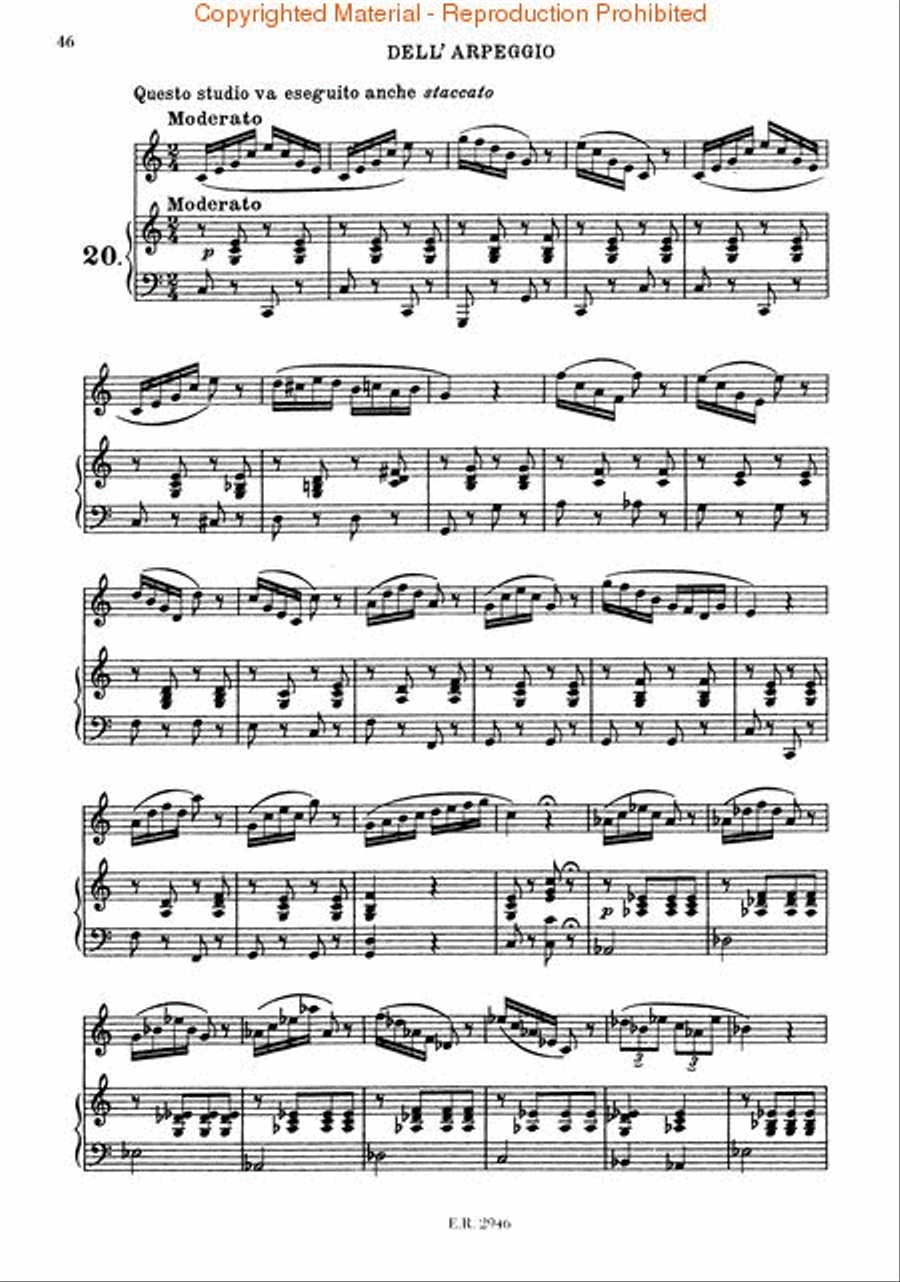 24 Vocalizzi, Op. 81 and 24 Vocalizzi Progressivi, Op. 85 Voice scores gallery preview page 3