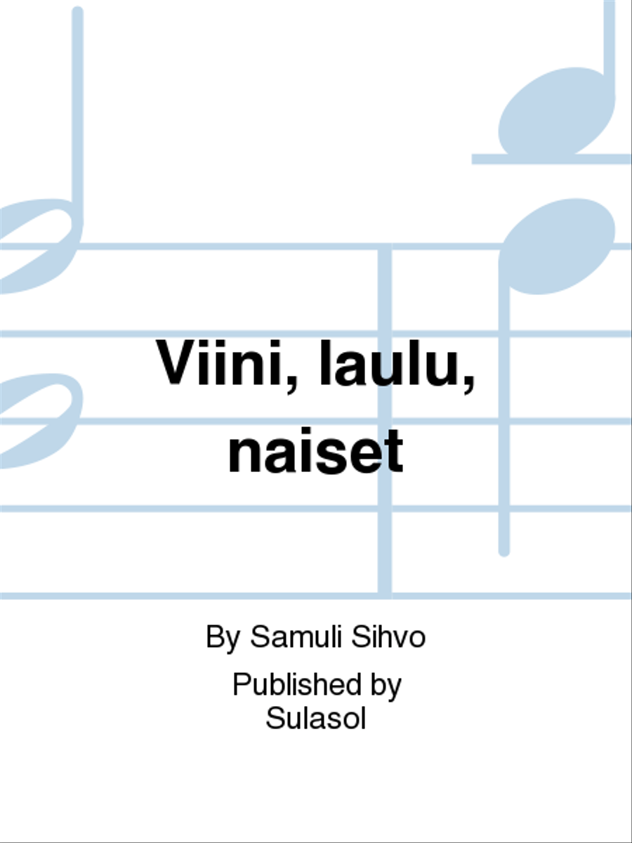 Viini, laulu, naiset Mixed Choir scores gallery preview page 1
