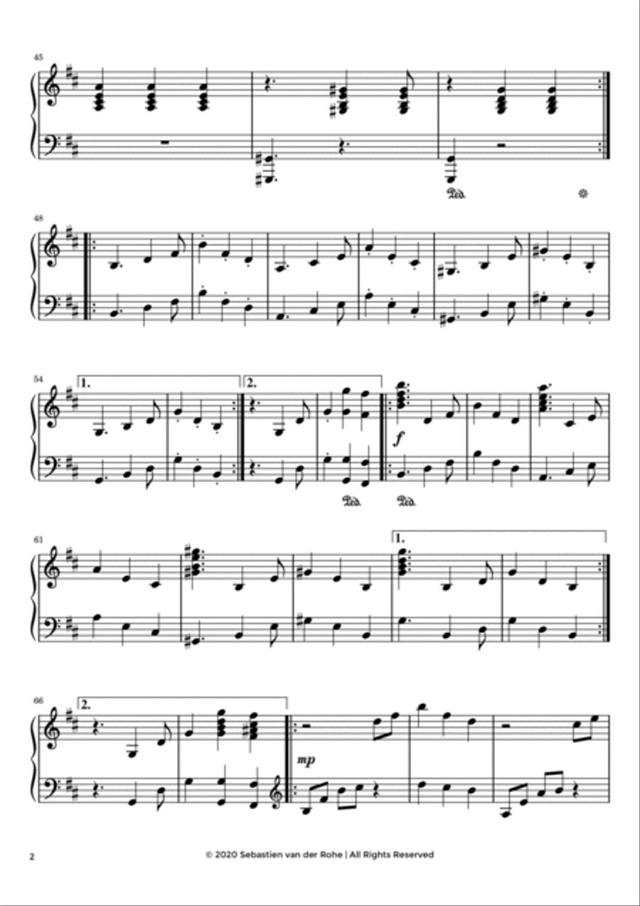 Audacity (Vision - Part I) Piano Solo scores gallery preview page 2