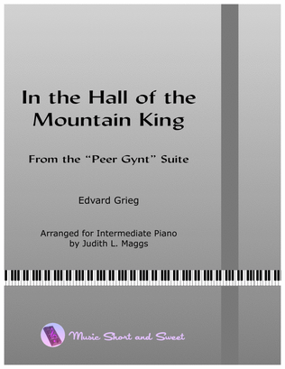 In the Hall of the Mountain King - Intermediate Piano