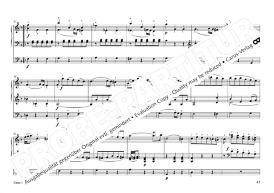 17 Church sonatas Organ Solo scores gallery preview page 48