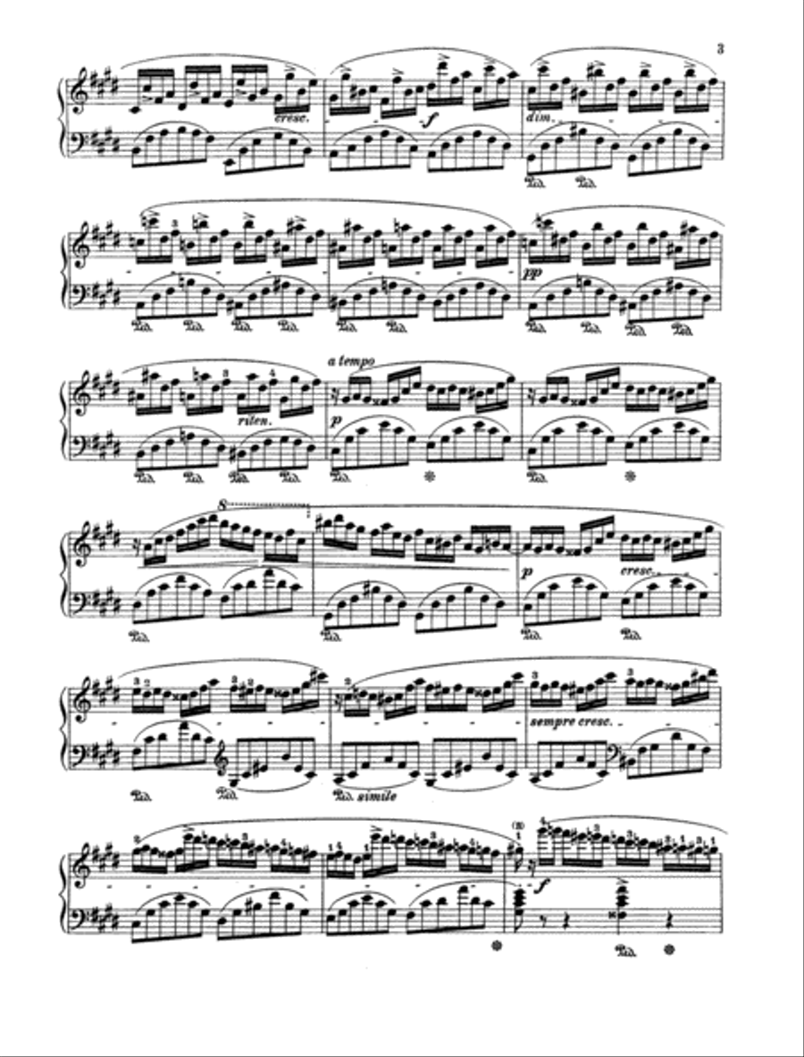 Fantaisie-Impromptu C-sharp minor, Op. 66 (posth.) Piano Solo scores gallery preview page 2