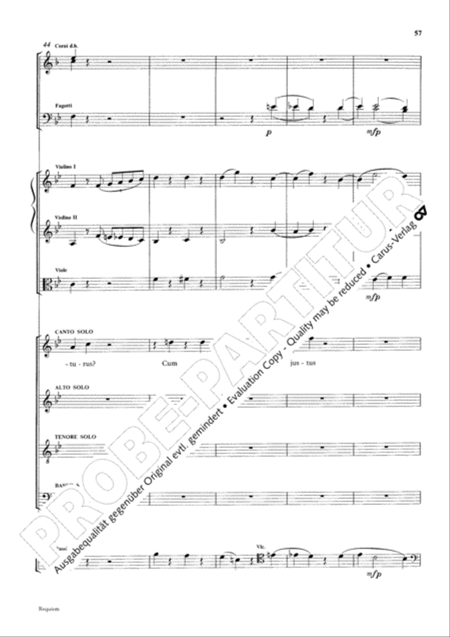 Requiem Requiem 4-Part scores gallery preview page 66