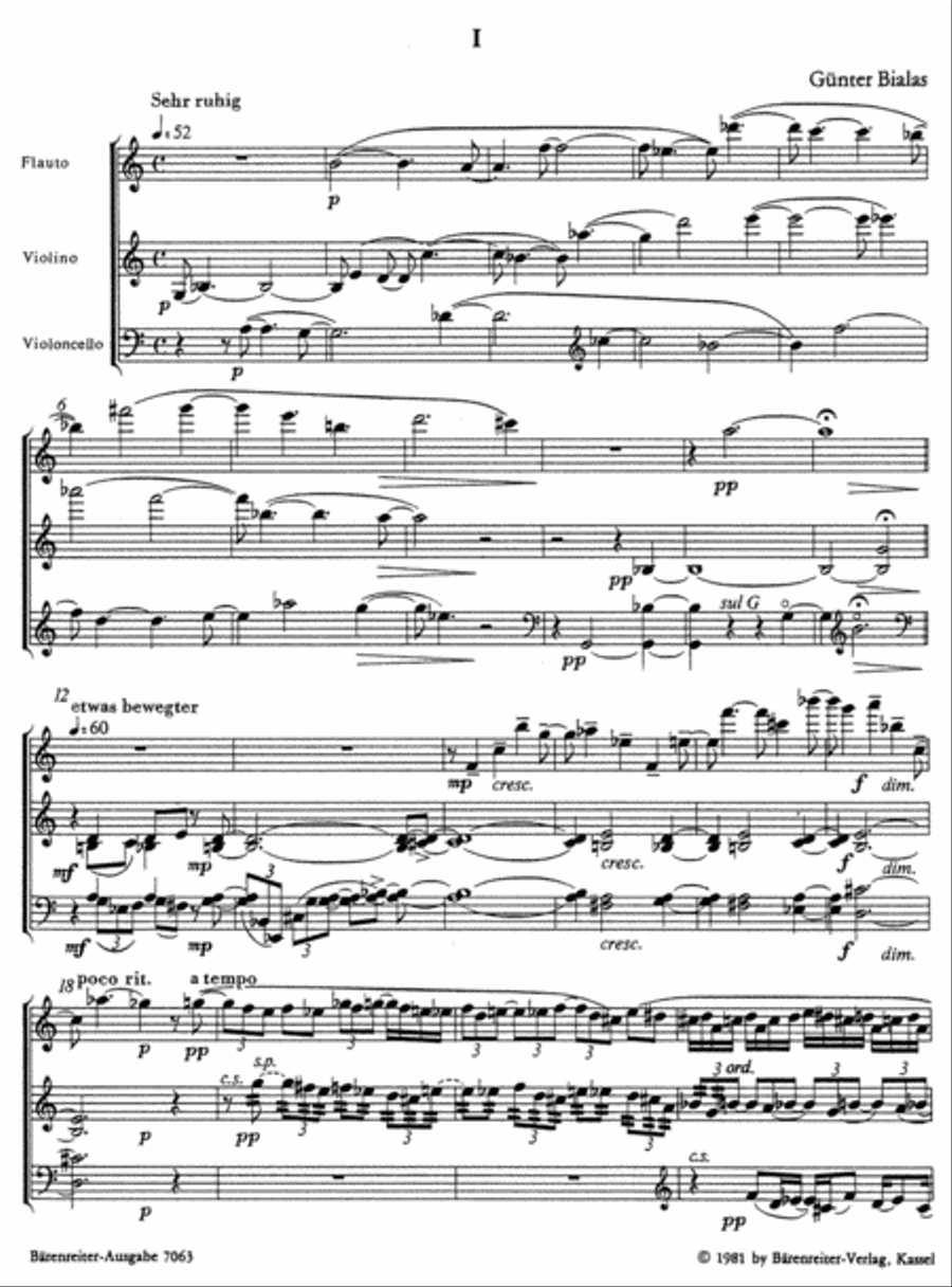 <br>Sheet music extract