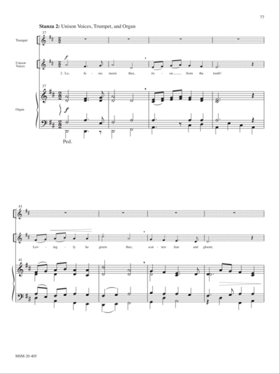 Thine is the Glory Thine is the Glory Choir scores gallery preview page 5