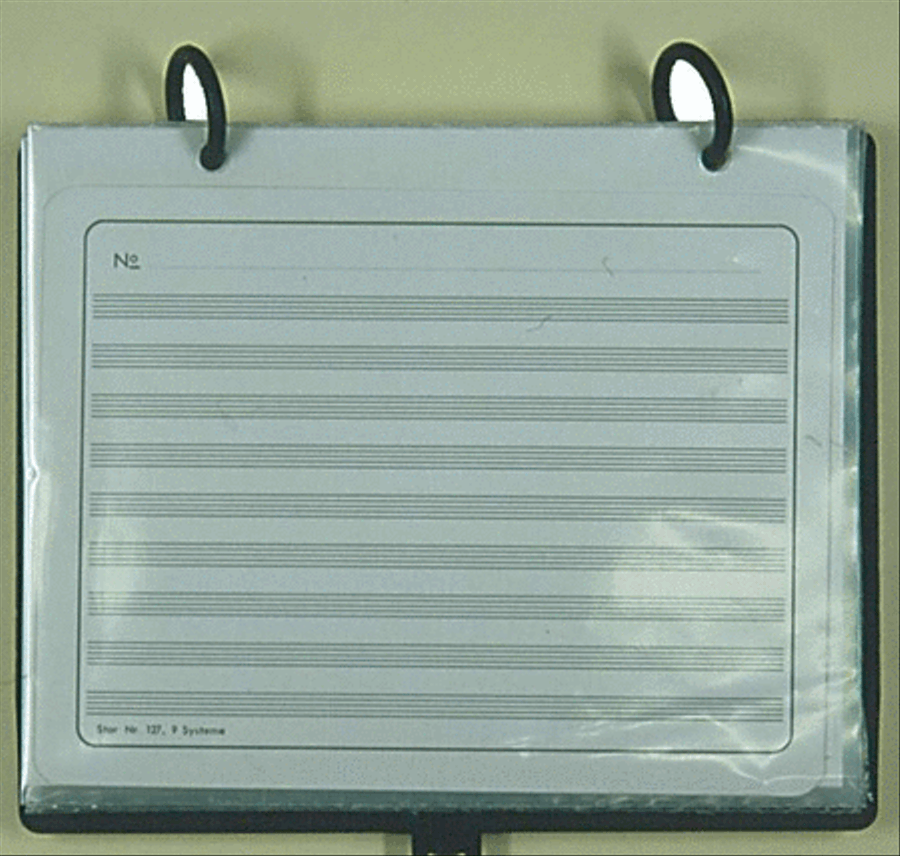 Weather proof marching card holder Folders & Binders scores gallery preview page 1