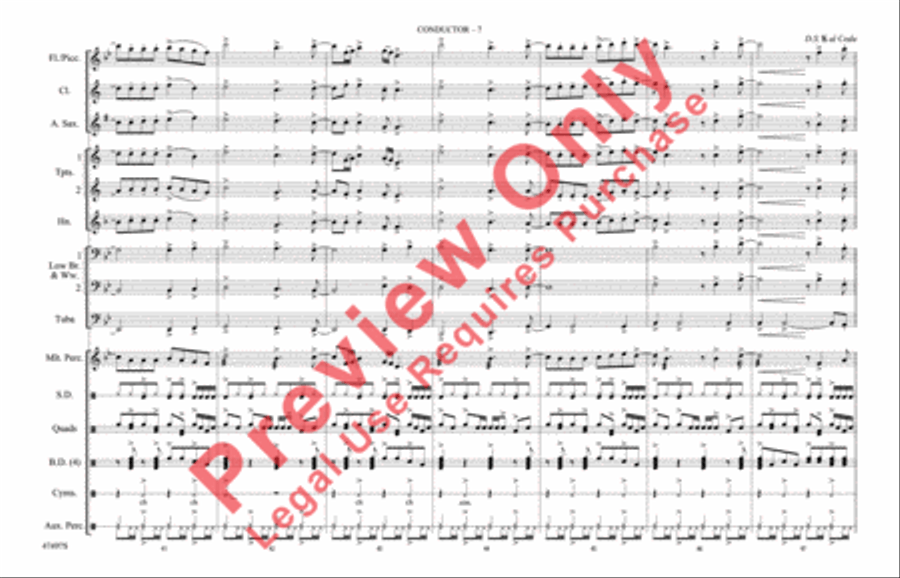 No Tears Left to Cry No Tears Left to Cry Marching Band scores gallery preview page 8