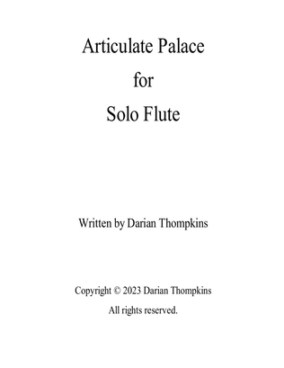 Articulate Palace Solo for Flute