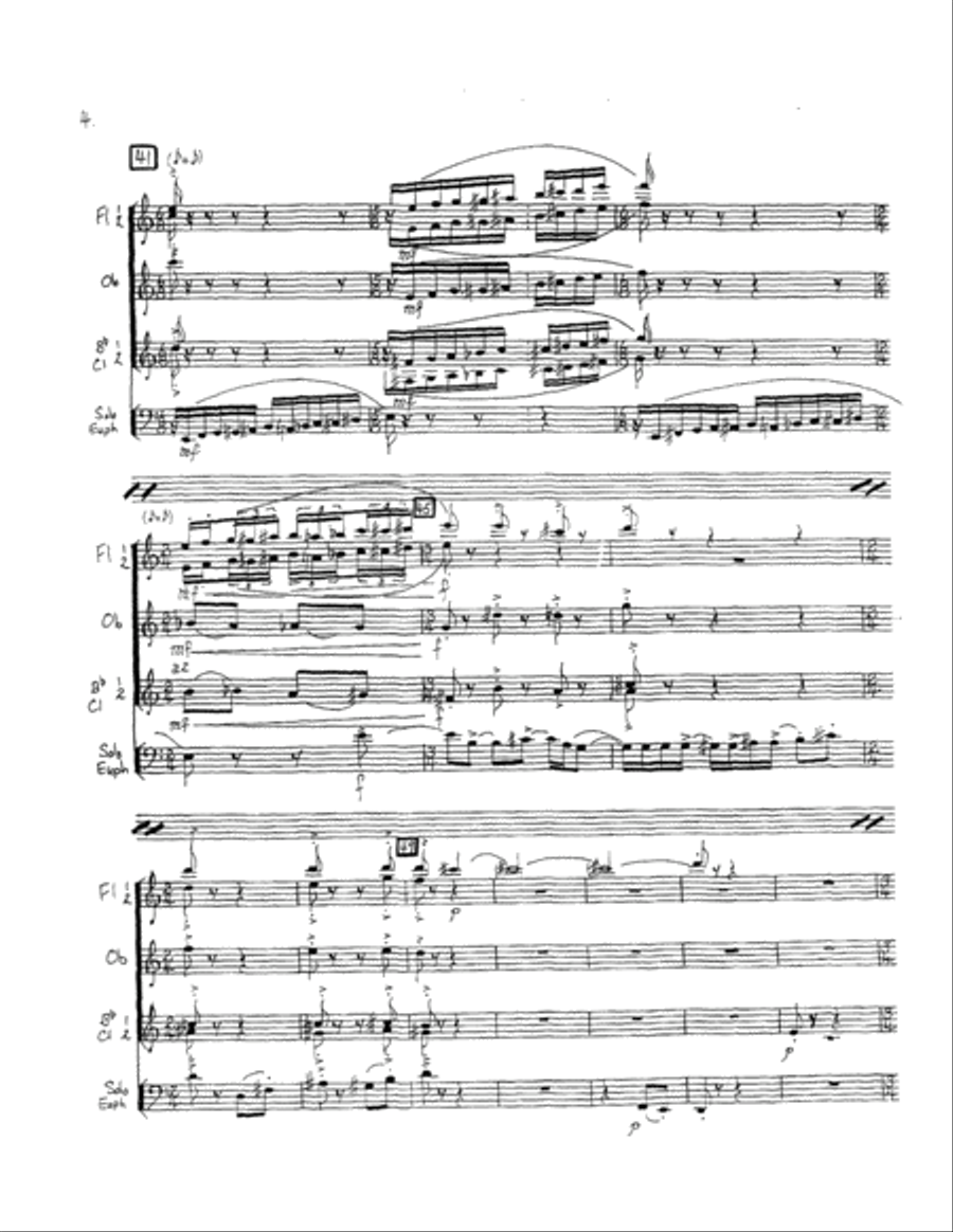 Concertino Concertino Clarinet scores gallery preview page 5