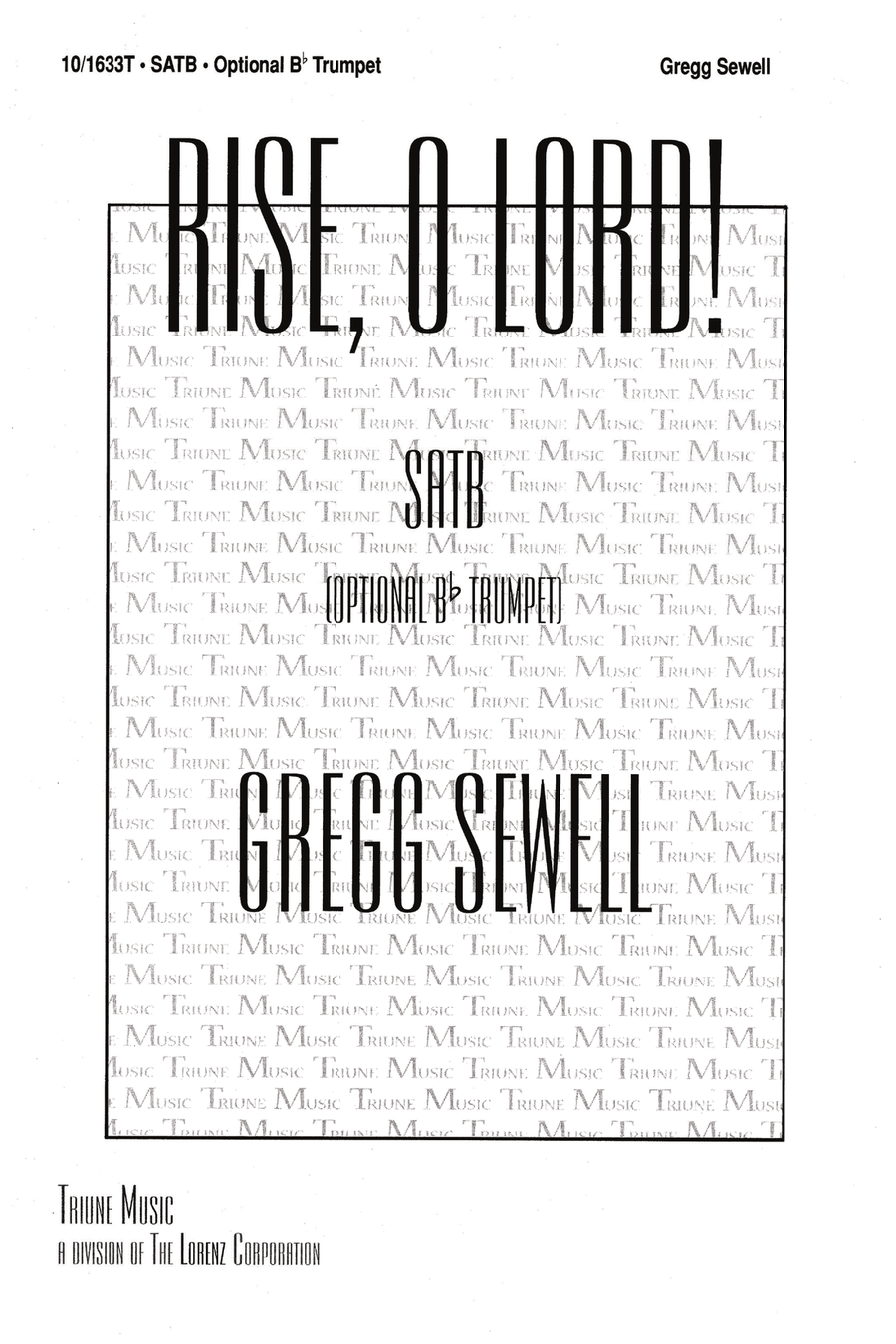 Rise, O Lord (Digital Download) Choir scores gallery preview page 1