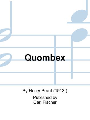 Book cover for Quombex