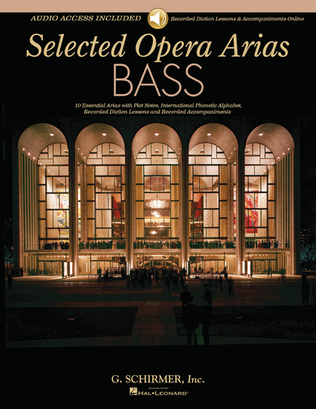 Book cover for Selected Opera Arias