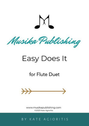 Book cover for Easy Does It - Jazz Duet for 2 Flutes