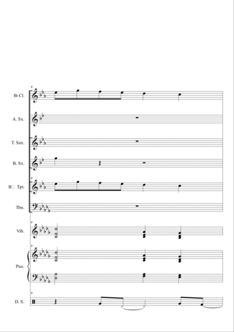 Meadow Meadow Jazz Ensemble scores gallery preview page 4