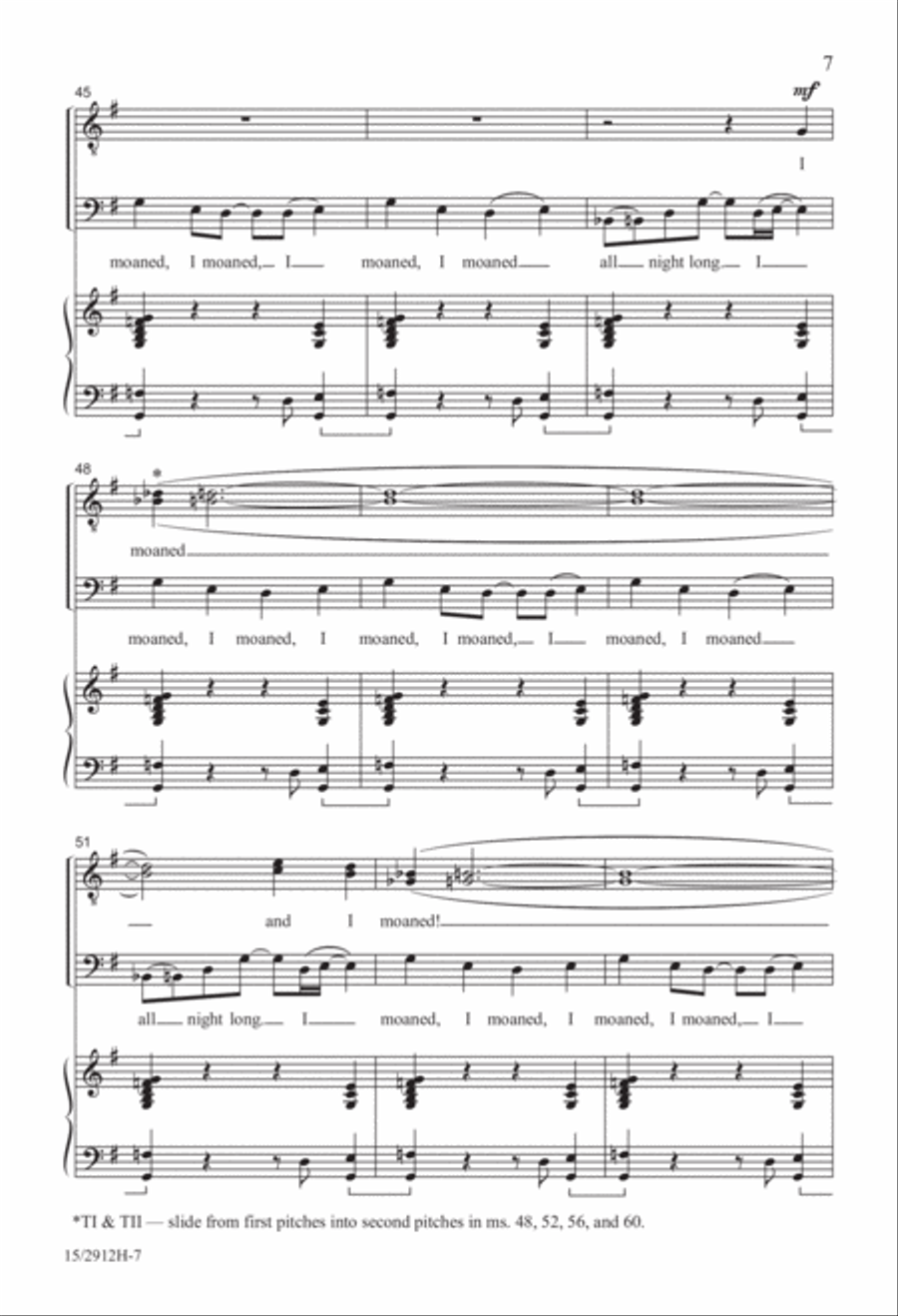 Until I Found the Lord Until I Found the Lord TTBB scores gallery preview page 7