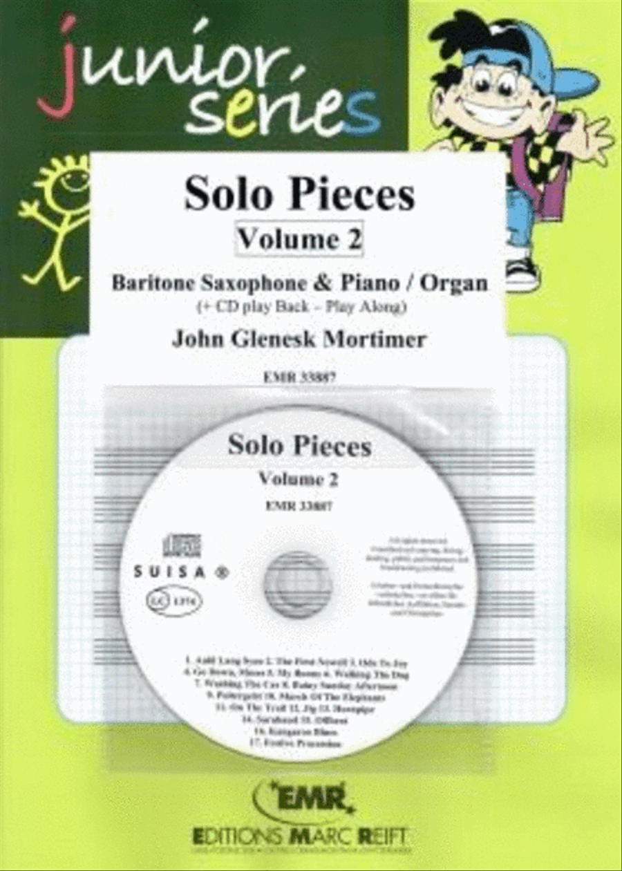 Solo Pieces Vol. 2 Baritone Saxophone scores gallery preview page 1