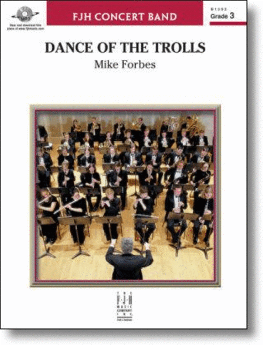 Dance of the Trolls Concert Band scores gallery preview page 1